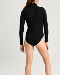 By Together The Sloan Bodysuit in black - women's shirt - detail view