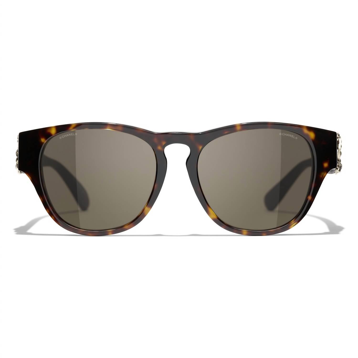 Chanel - Rectangle Non Polarized Sunglasses 5455qb C714 - 3