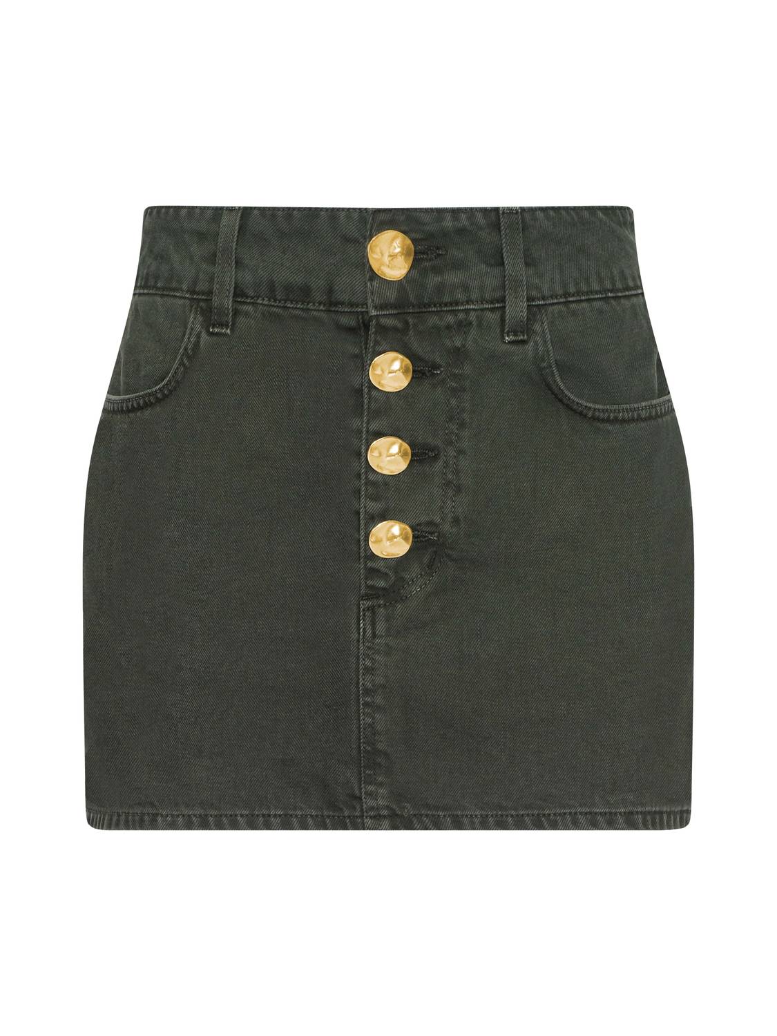 L'Agence - Solene Denim Mini Skirt