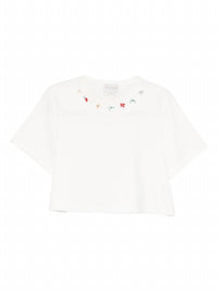 Forte Forte - Petites Fleurs Embroidery T-shirt