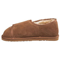 Lamo - Women's Closed Toe Heel Wrap Bootie Wide Slipper