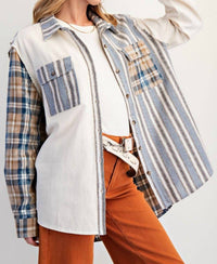 Easel - Mixed Print Patchwork Top