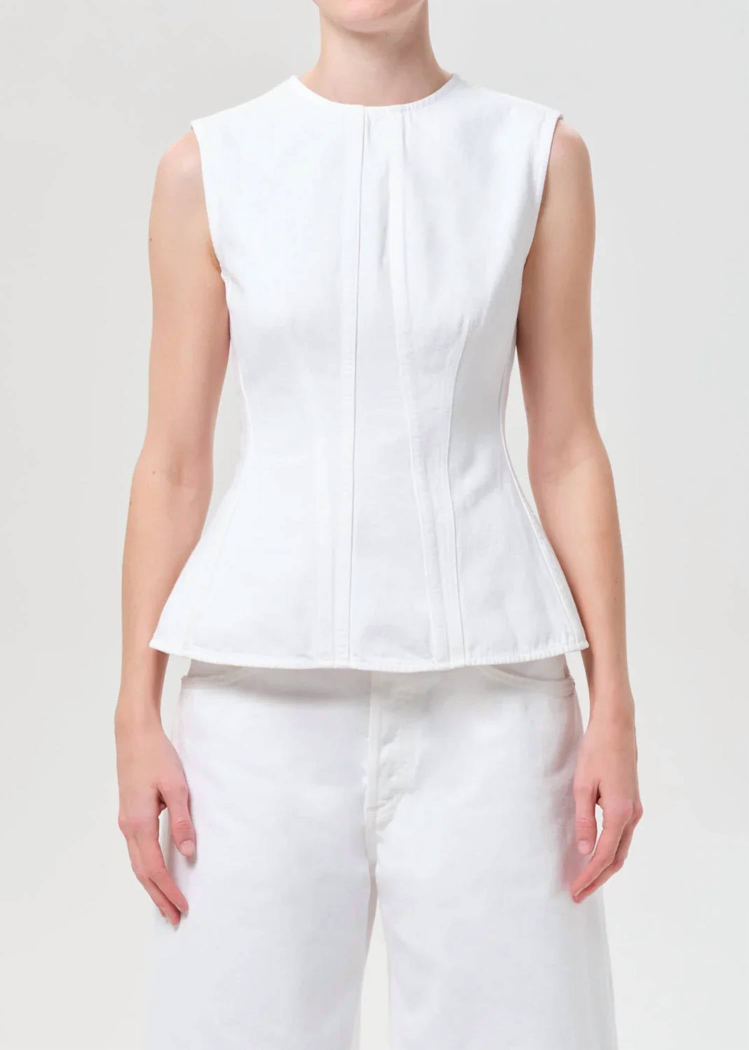 Agolde - Corbin Denim Top