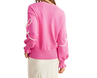 Aapparella - FLOWER BOW SWEATER