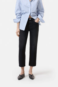 CLOSED Milo Straight Jeans in dark grey - women's jeans