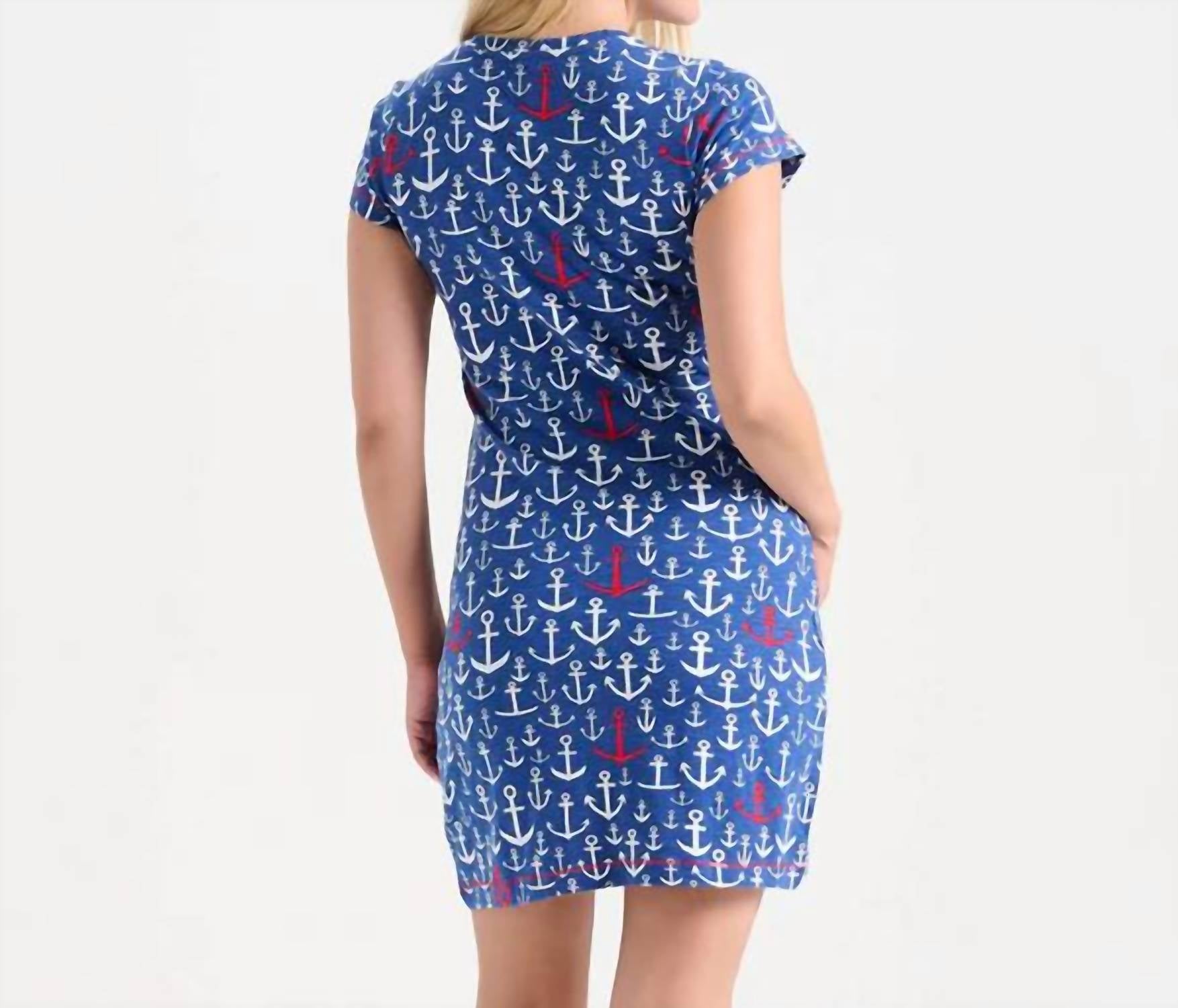 Hatley - Crew Neck T-shirt Mini Dress