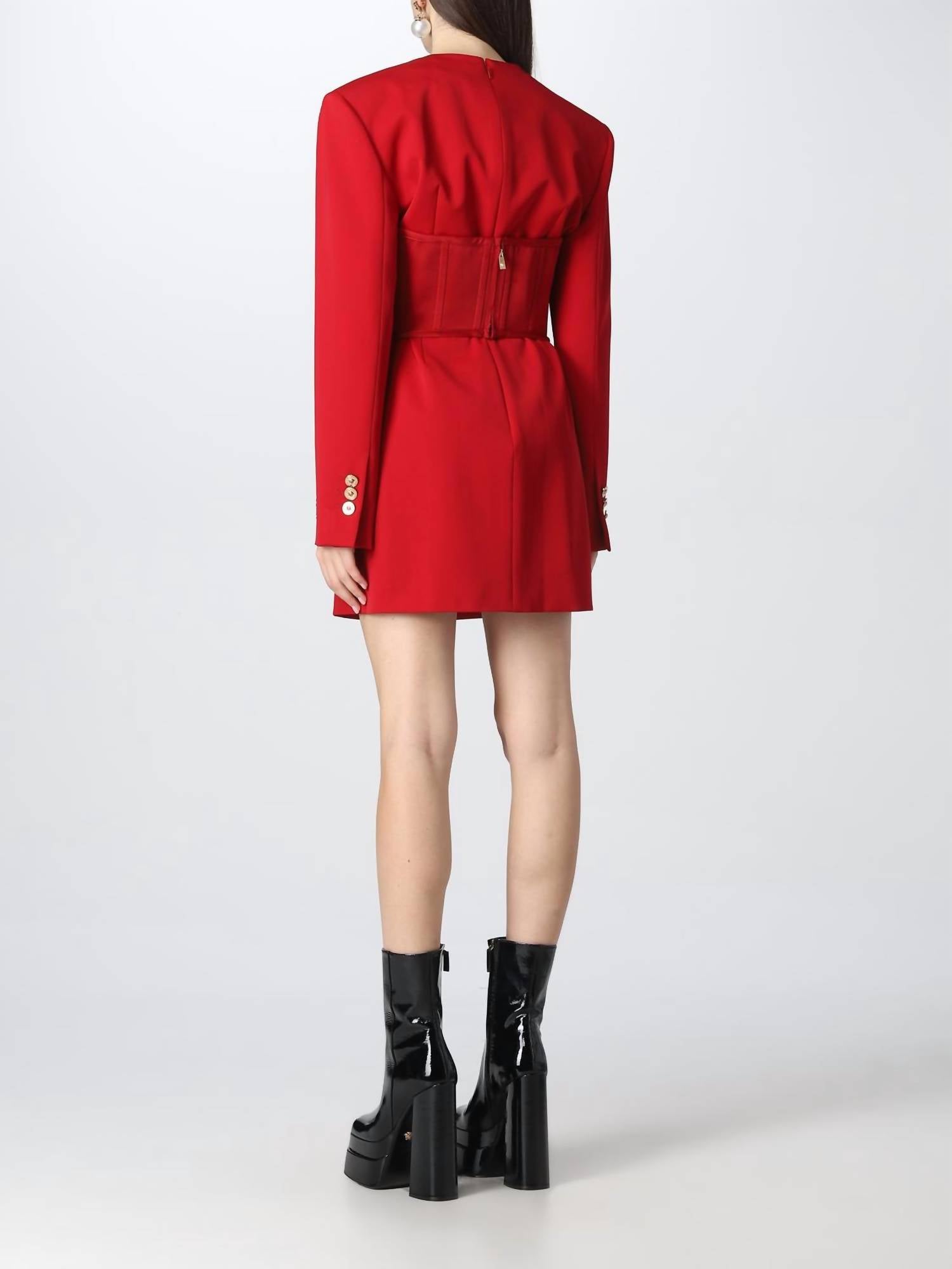 Versace - Medusa Corset Mini Dress
