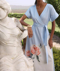 Beyond By Vera - Flower Sailor Dress