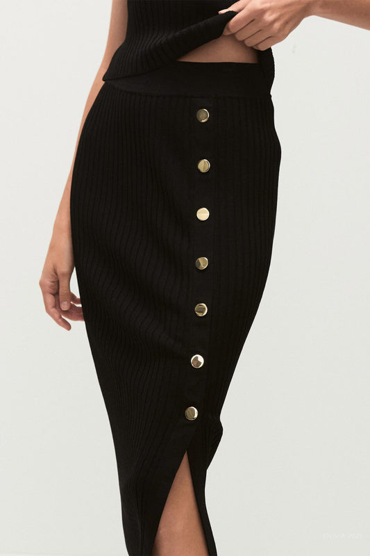 Veronica Beard - Tanner Knit Midi Skirt