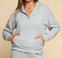 Fundamental Coast - Balboa Striped Hoodie