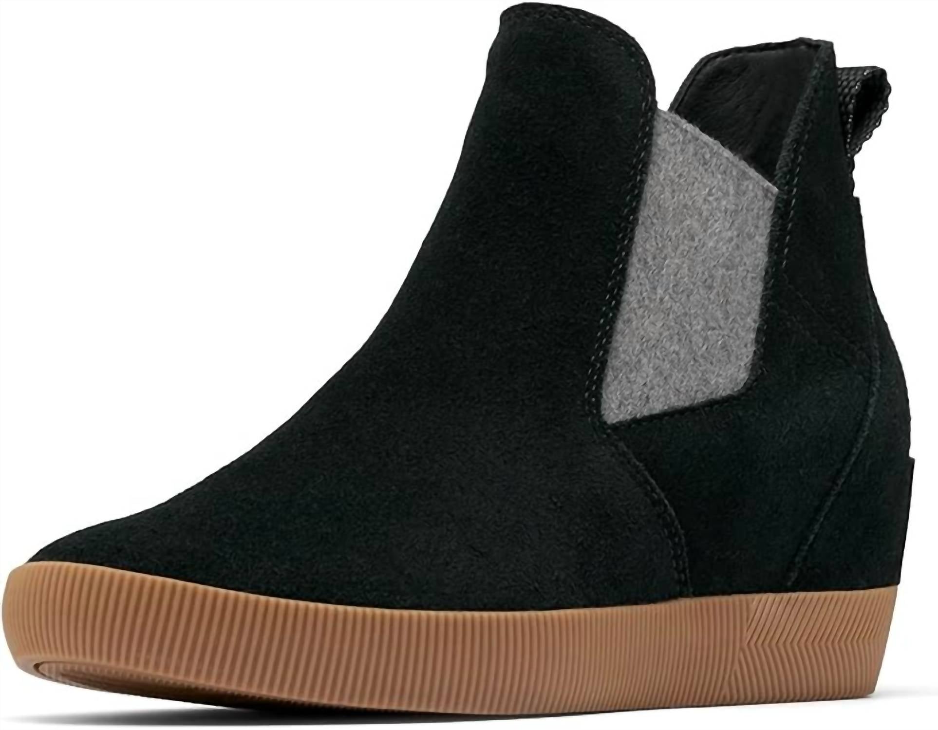 Sorel - Women's Out N About Slip-on Wedge Boot