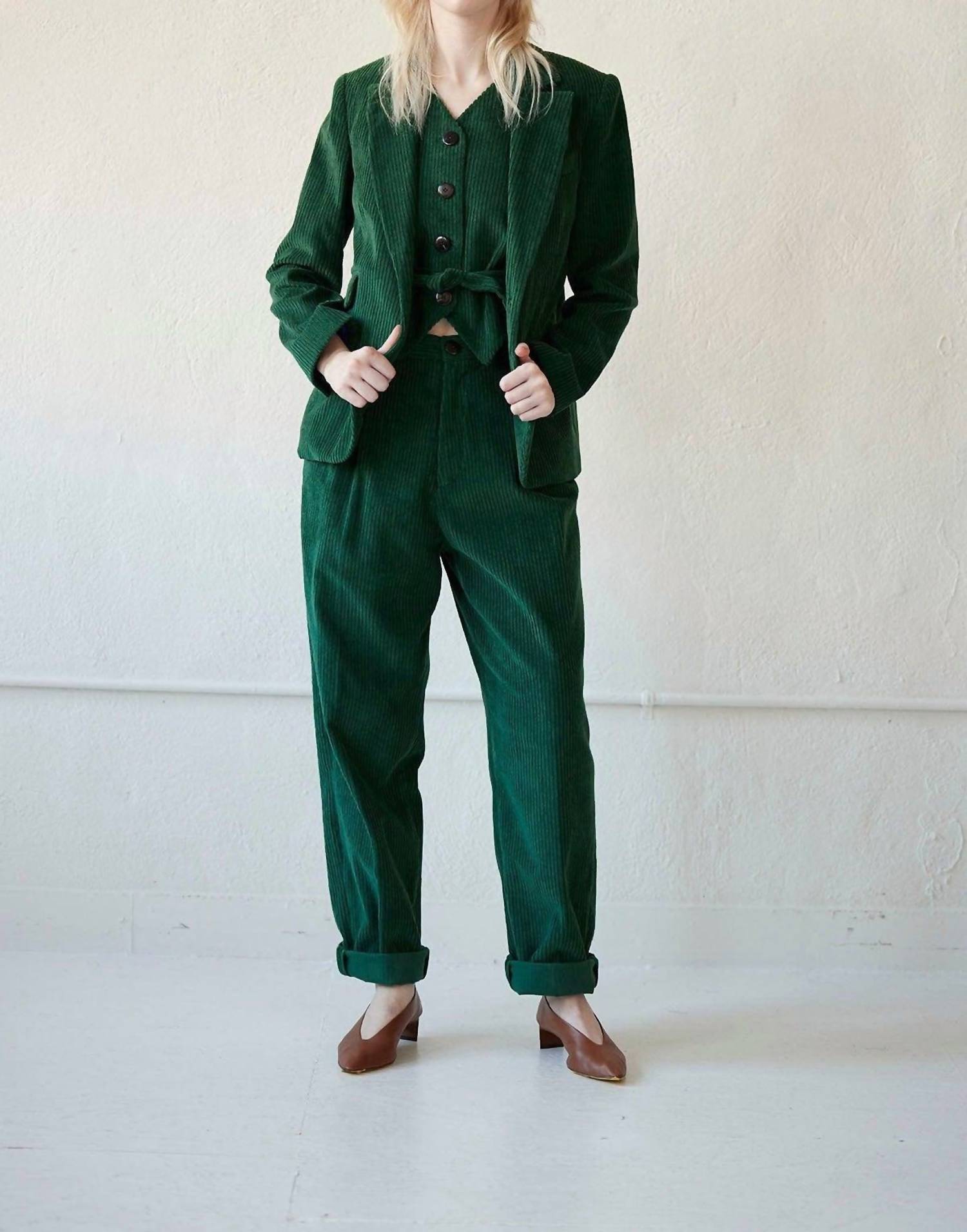 Rose Velvet - Tilda Corduroy Jacket