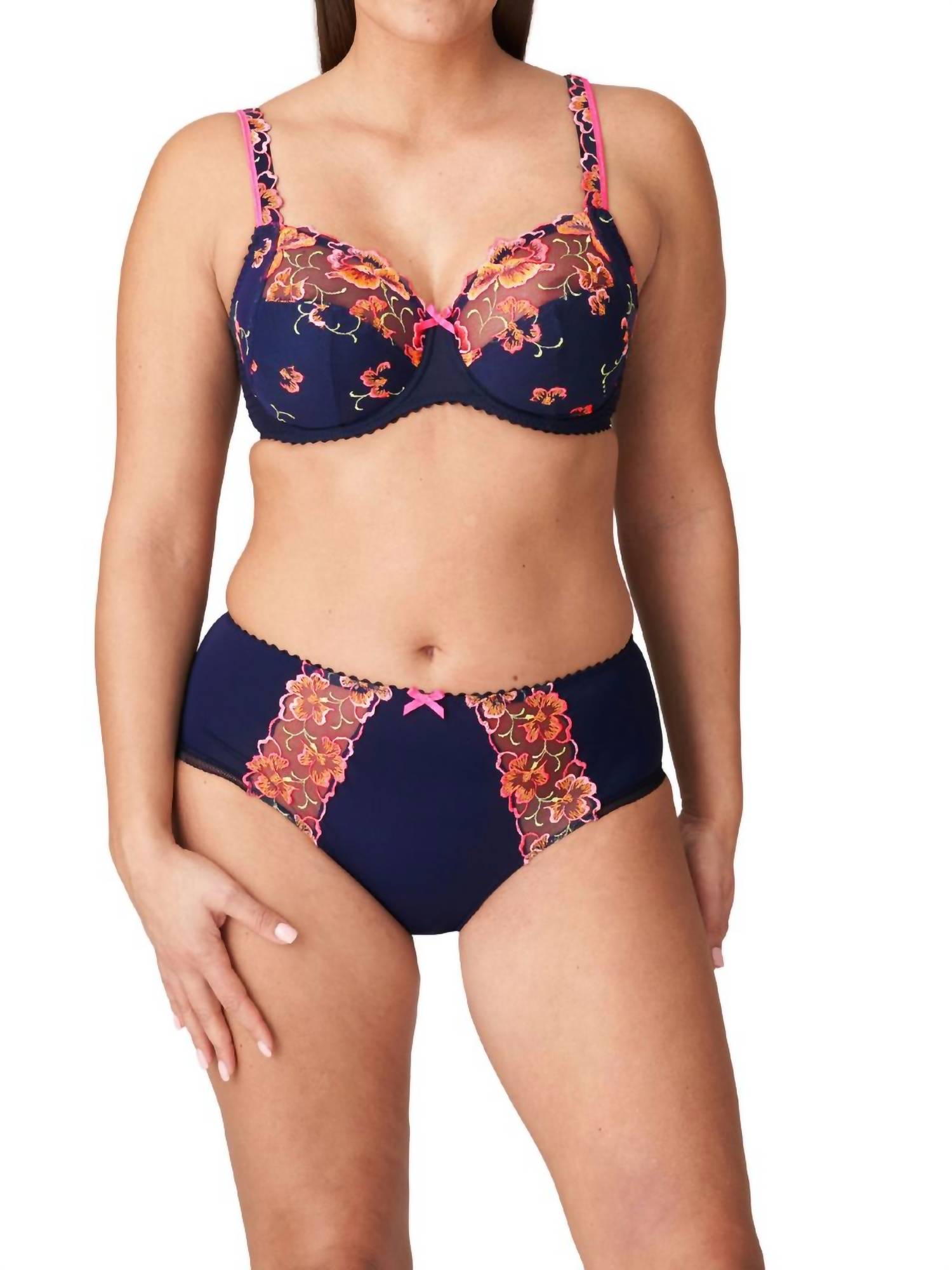 PrimaDonna Women’s Devdhaha Full Cup Unpadded Bra in velvet blue - women's intimate - view 4