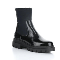 Bos. & Co. Women's Five Elasticated Boots in black - women's shoe - detail view