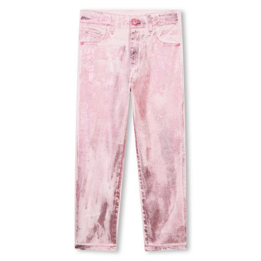 Billieblush - Girl's Metallic Twill Pants