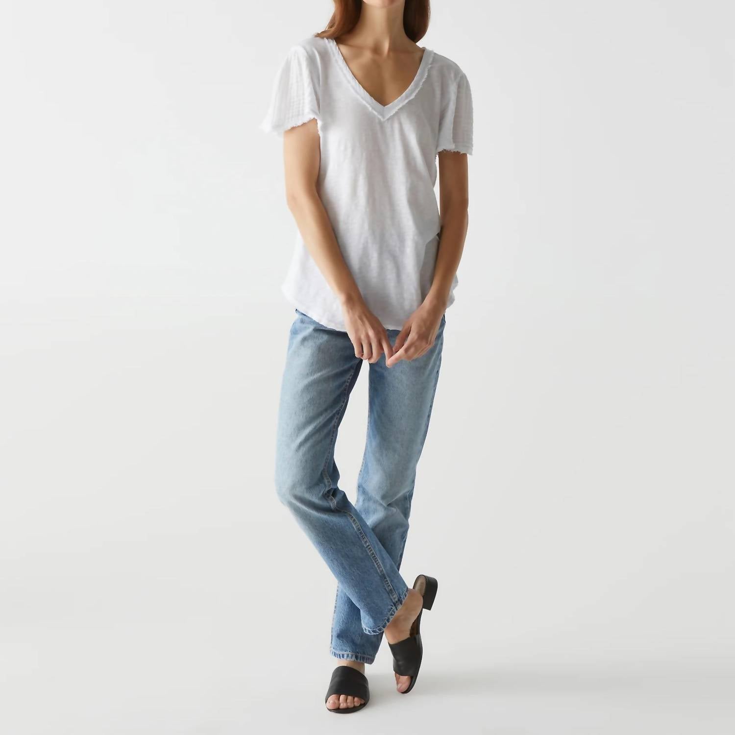 Michael Stars - TATE SHORT SLEEVE GAUZE TEE