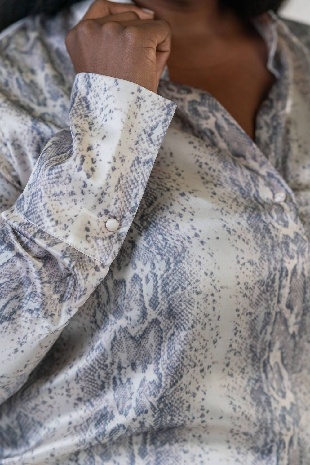 Catherine Gee - Daria French Cuff Blouse - Plus