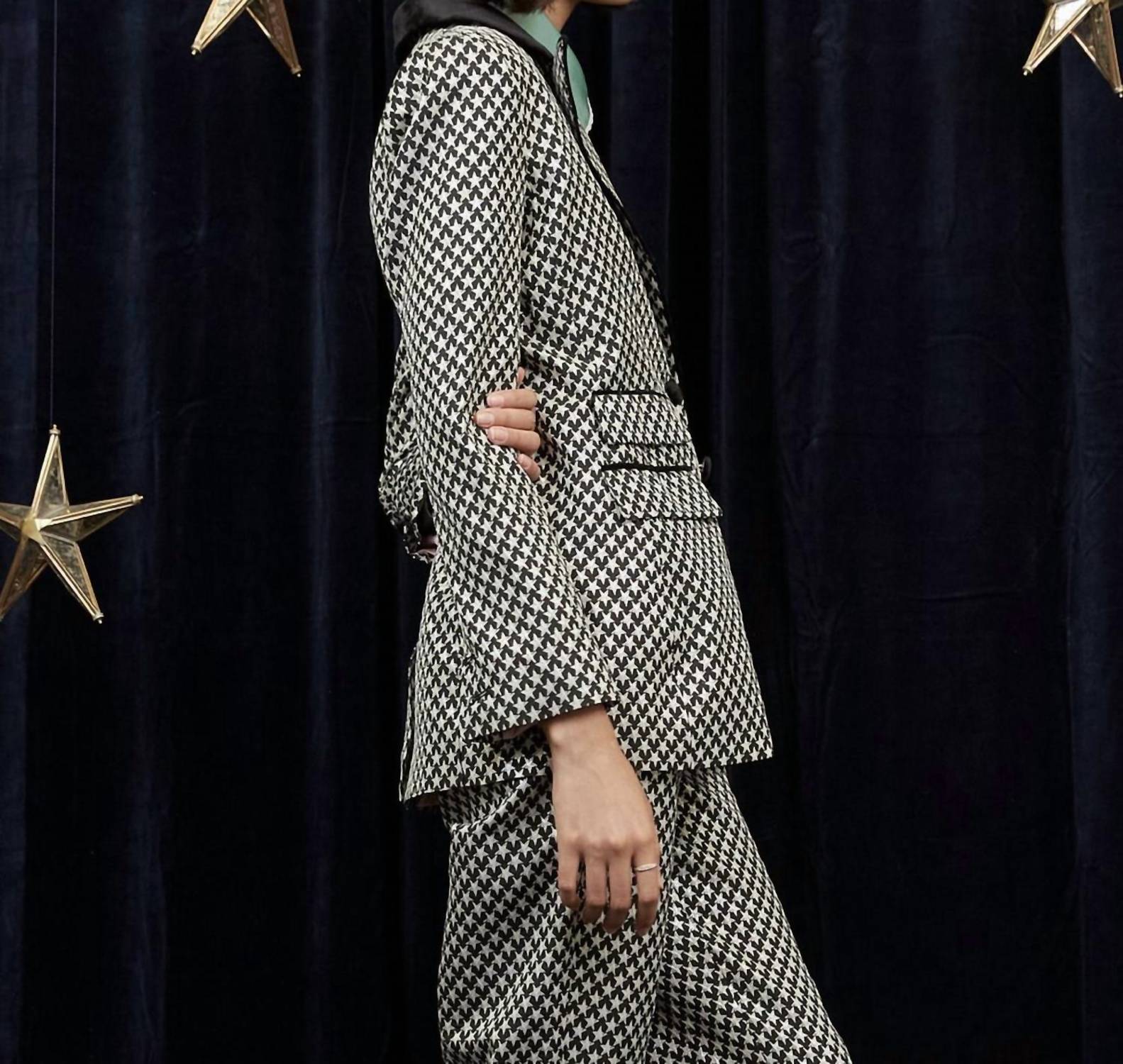 Sister Jane - Starry Night Tailored Blazer