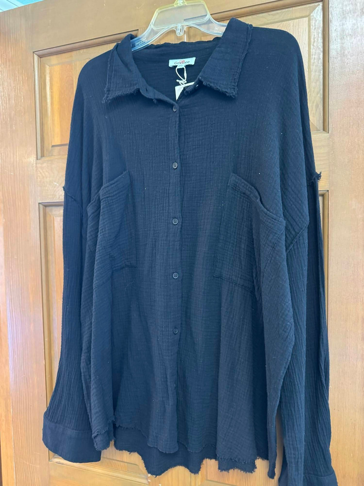 Geegee - Women's Gauze Button Down Top