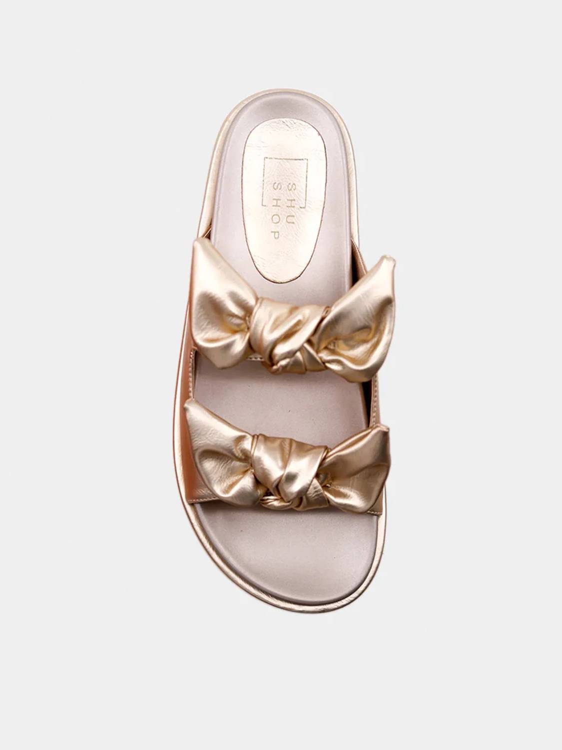 Shu Shop - Women's Kiki Bow Flatform Sandals