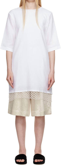 Maria Mcmanus - T-shirt Cocoon Macrame Minidress