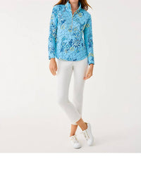 Lilly Pulitzer - Skipper Half Zip Popover Top