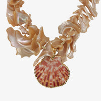 Bijoux Envie - Women's Siesta Key Shell Pendant Necklace