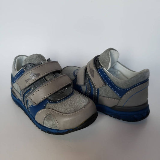 Renbut Shoes - Boy's Velcro 2-strap Oxford Shoes