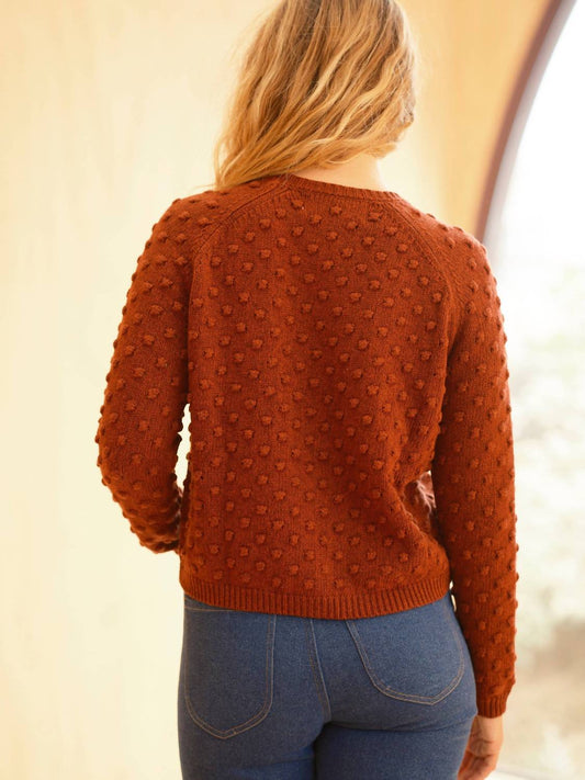 Mollusk - Pearl Popcorn Knit Sweater