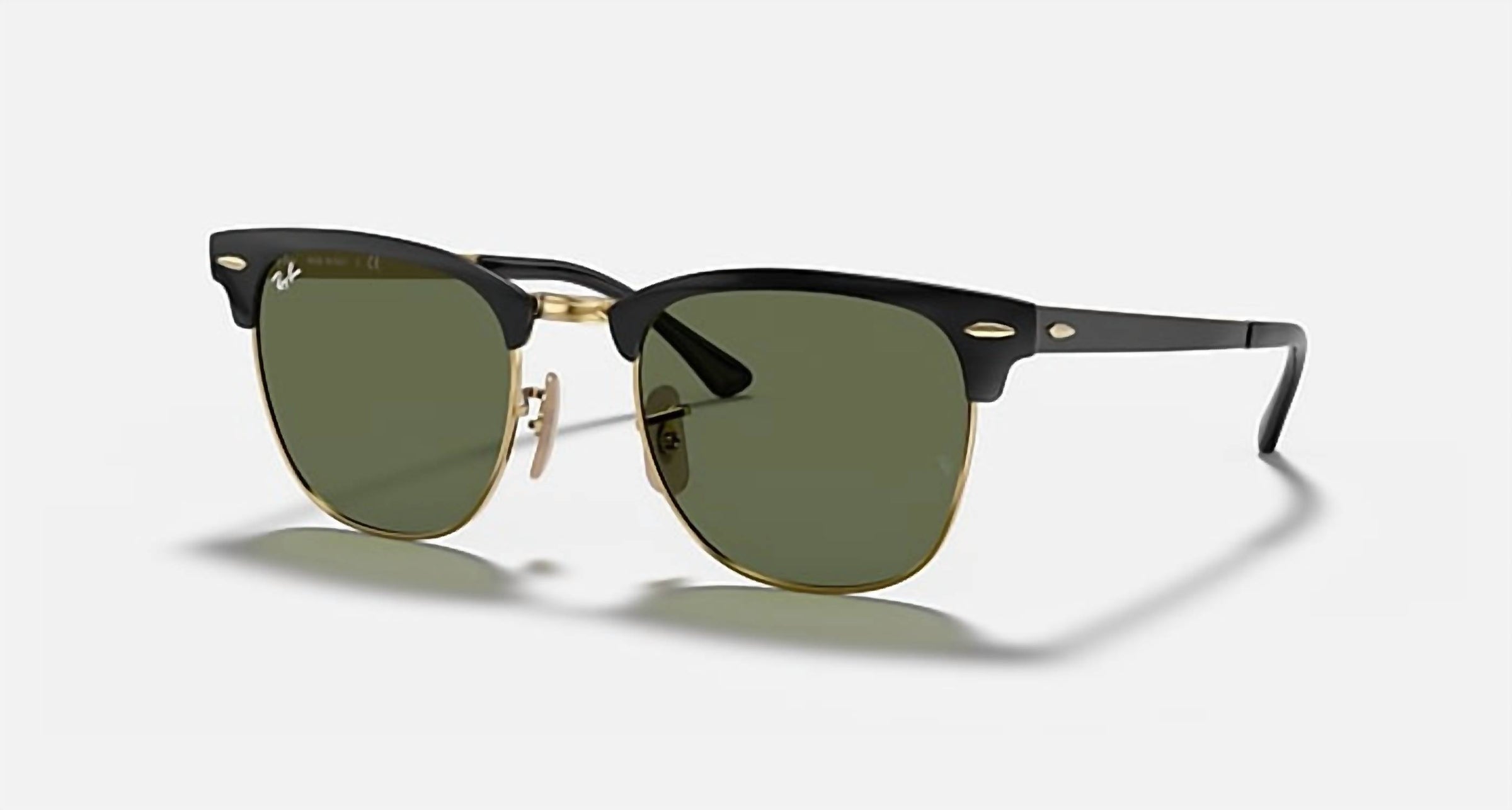 Ray Ban - Clubmaster Metal Non Polarized Sunglasses Rb3716 187