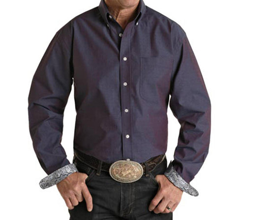 Panhandle - Iridescent Button Dobby Shirt