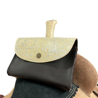Showman - Women's Ethereal Rose Leather Pommel Pouch Bag