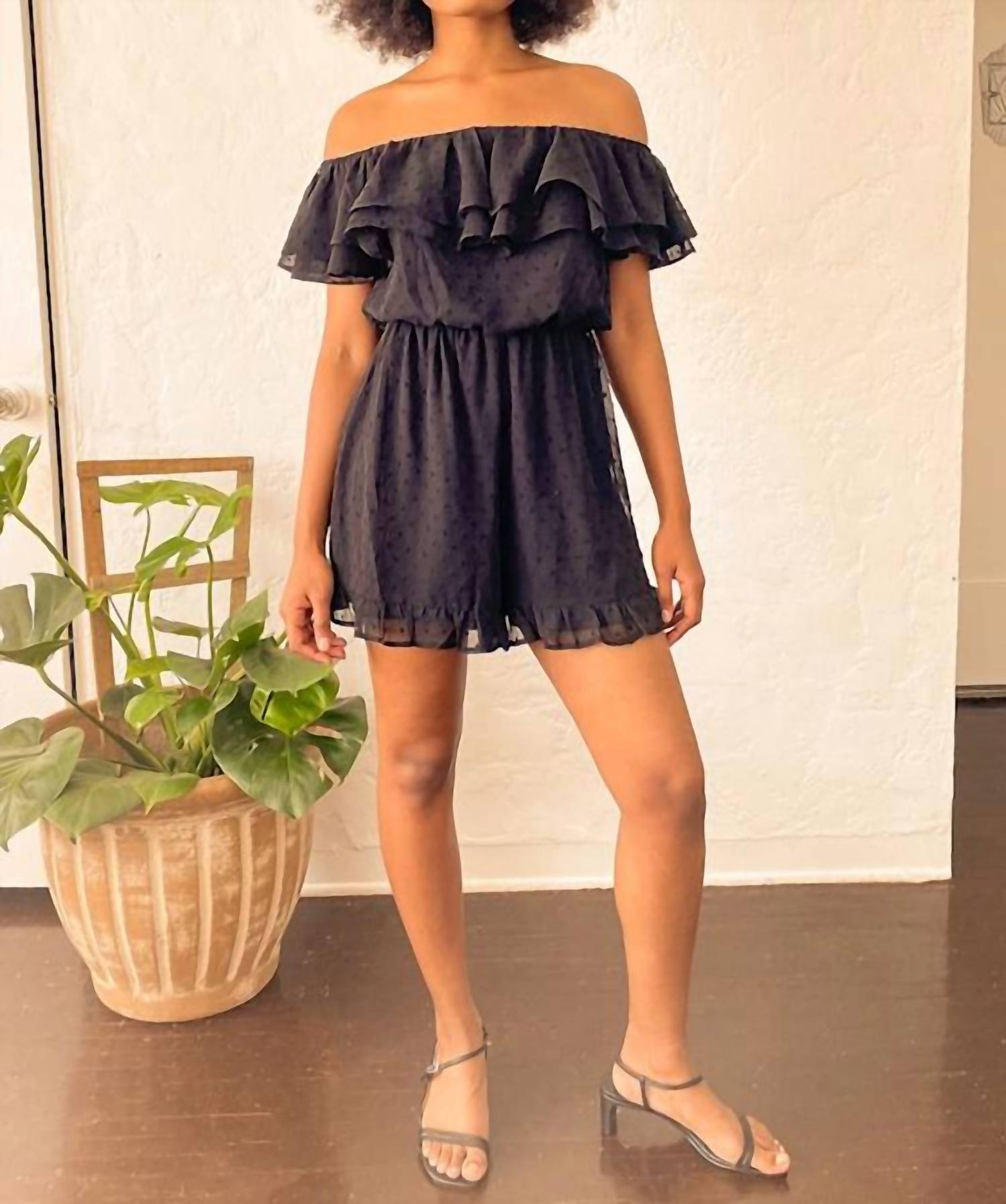 Lulus - Women's Frilled To Bits Romper