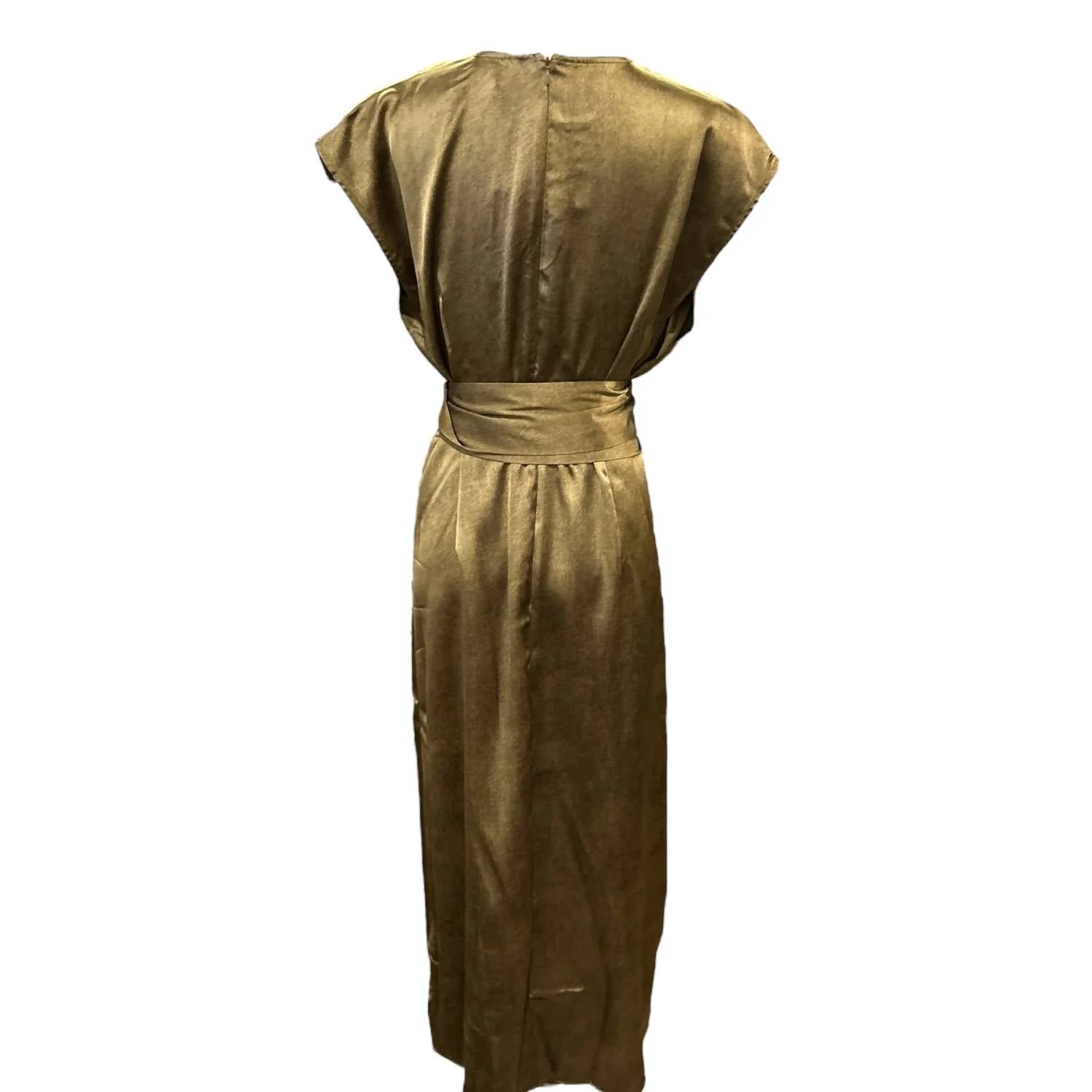By Together - Women's Maelle Wrap Waist Maxi Dress
