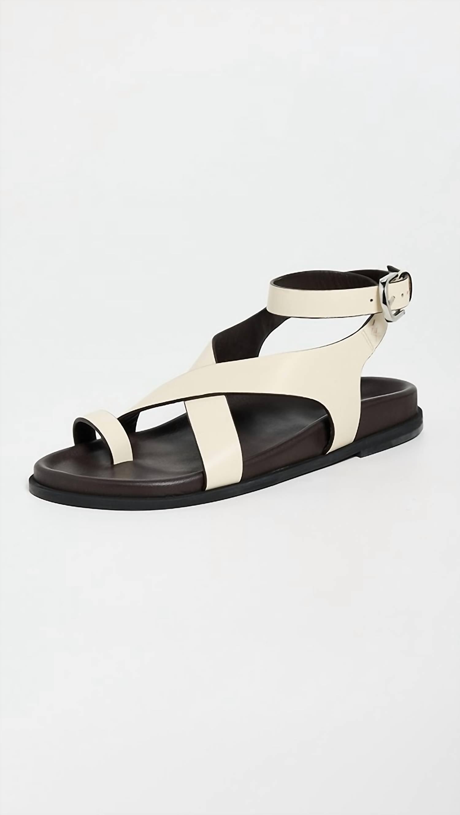 Free People - Women's Anya Crisscross Footbed Sandals