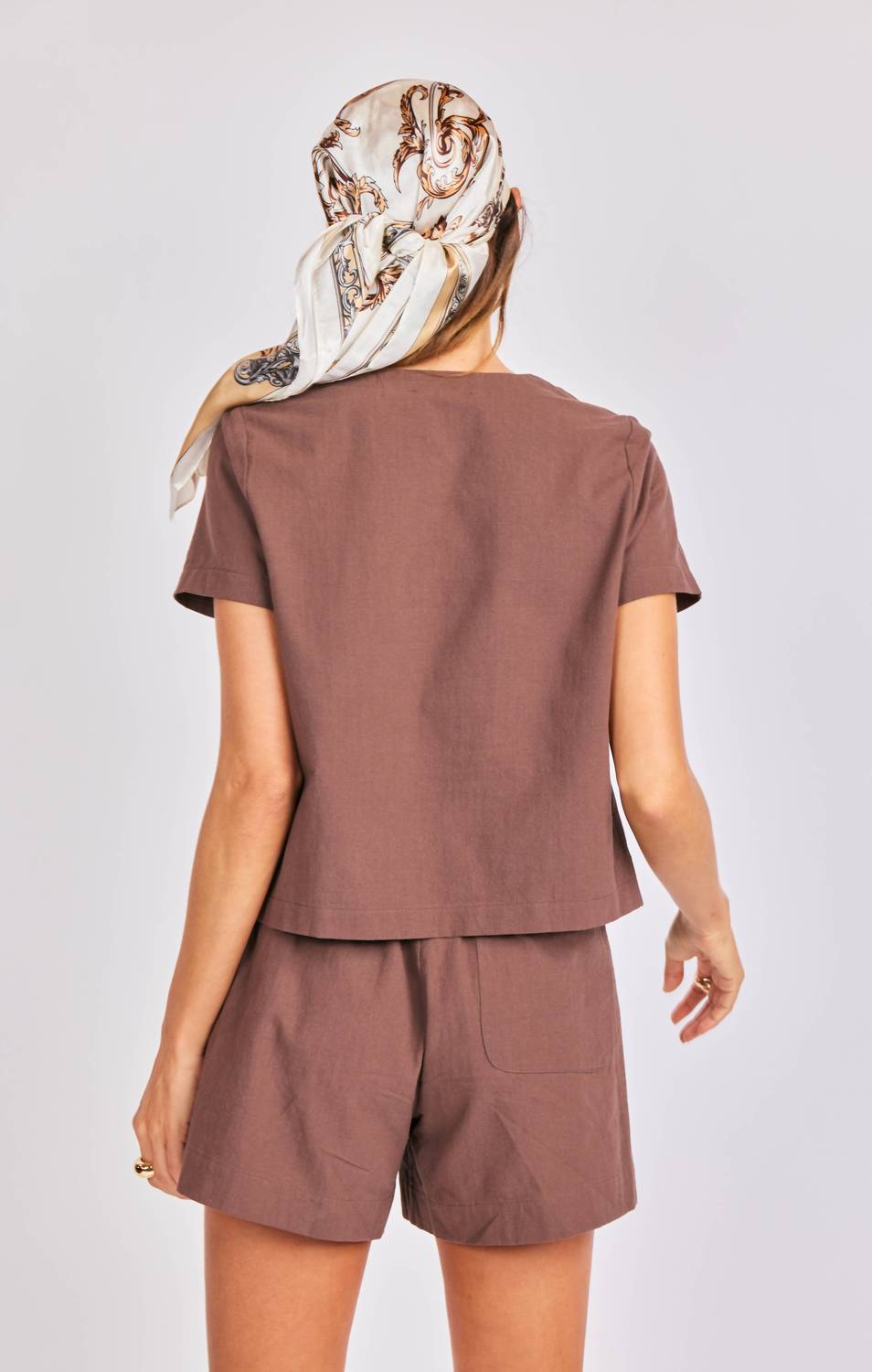Sage The Label - Hang Ten Tie Blouse