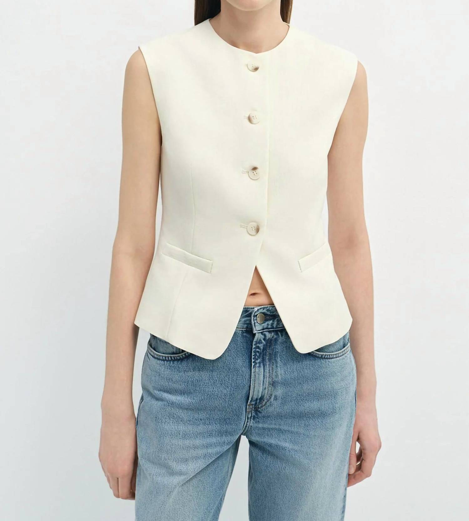 Rue Sophie - Elira Button Front Vest