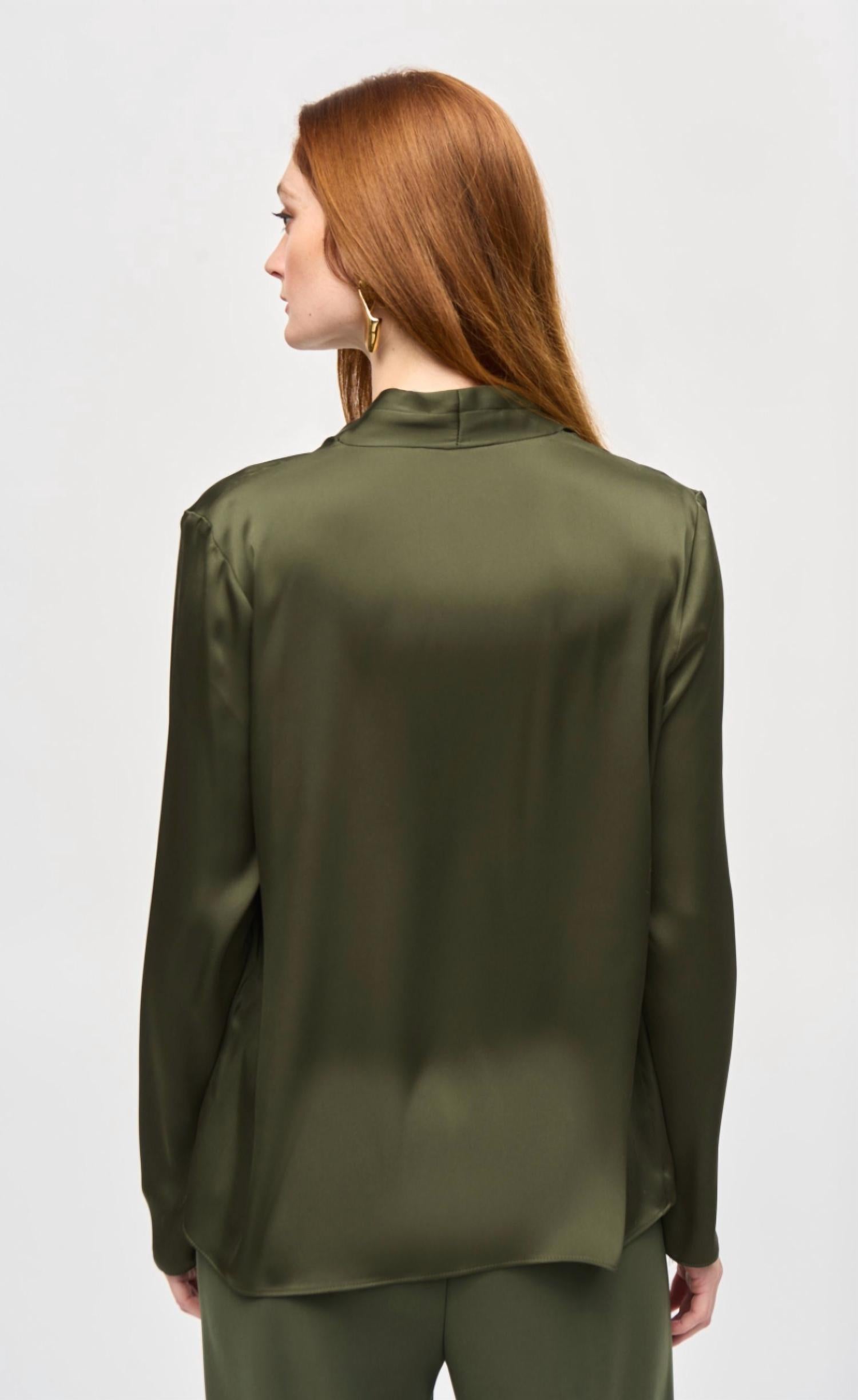 Joseph Ribkoff - Satin Straight Top