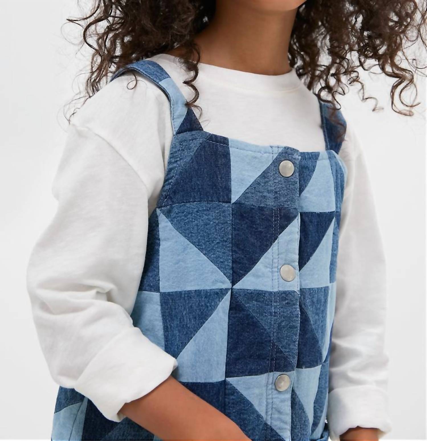 Sea - Girl's Deniz Denim Dress