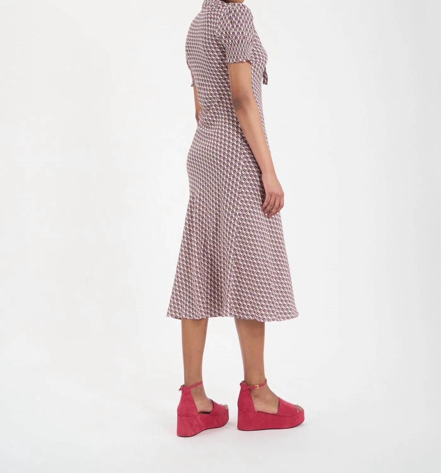 Ines De La Fressange - Cerise Midi Dress