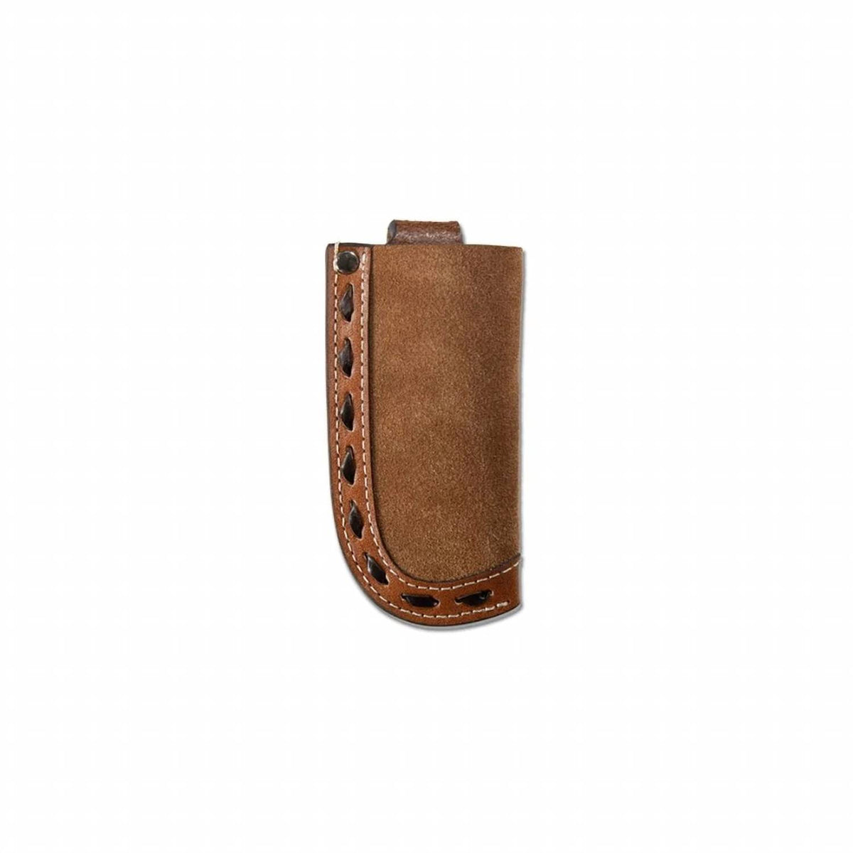 3D - Roughout Leather Boot Stitch Knife Sheath