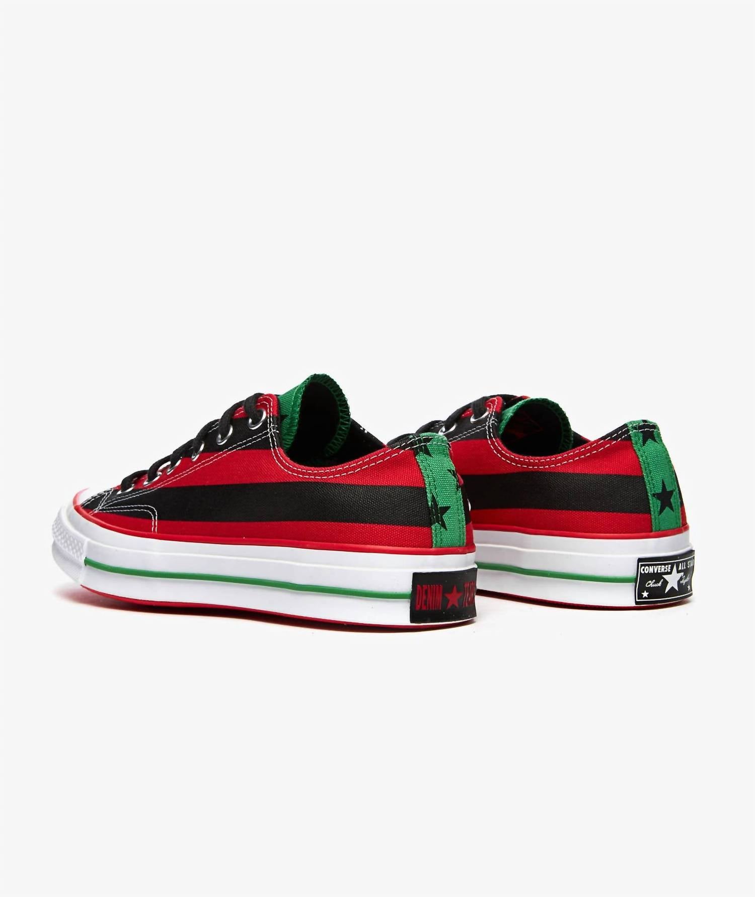 Converse - Women's Denim Tears Pan African Flag Chuck 70 Sneakers