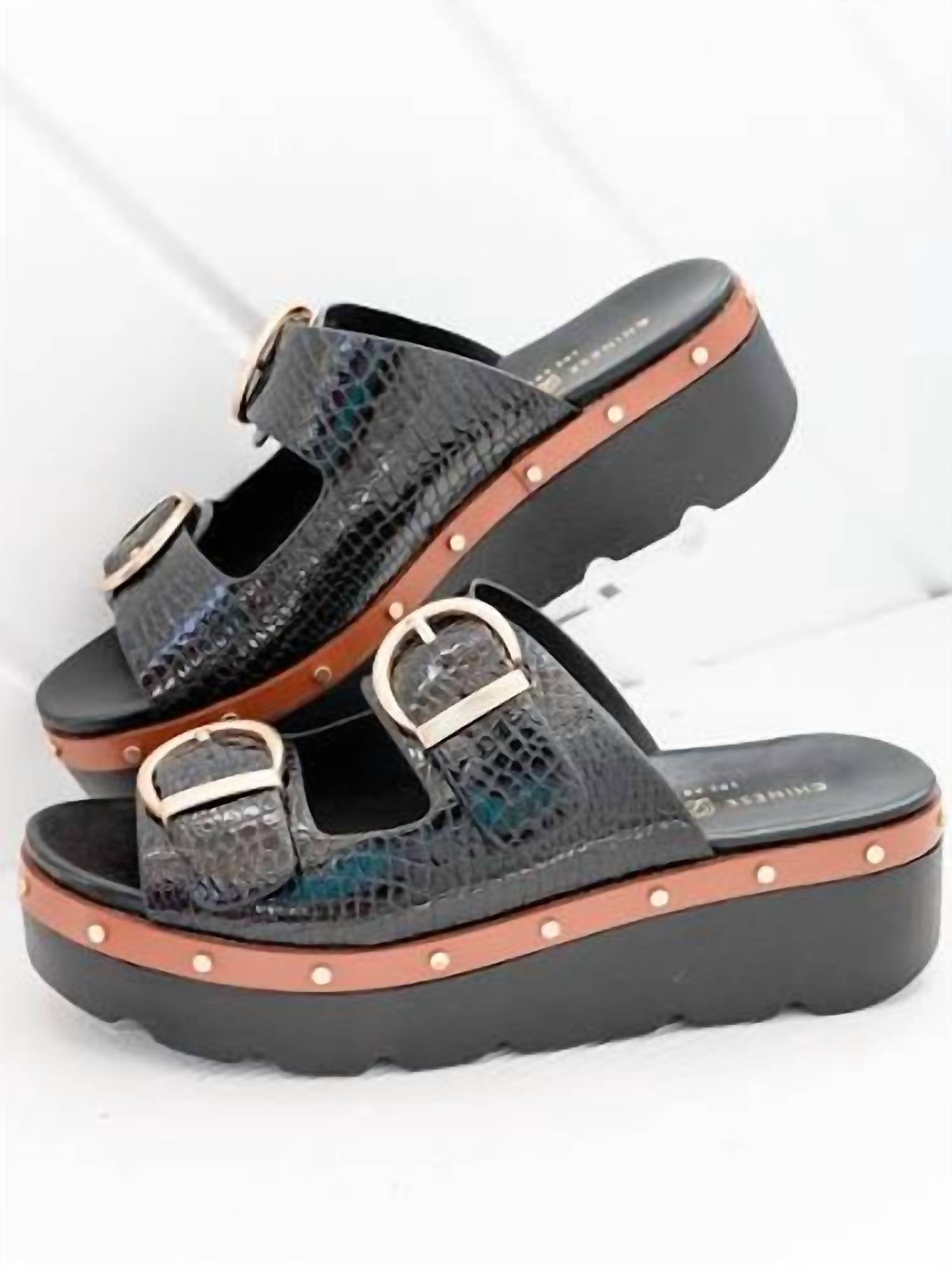 Chinese Laundry - Women's Surfs Up Croco Platform Sandal