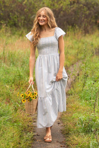 Inherit Clothing Company - Summer Flutter Sleeve Midi Dress