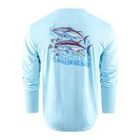 Grundens - Men's Twin Tuna Long Sleeve Tech Tee