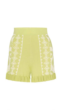 Misa Los Angeles - Lexi Floral Knit Shorts