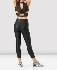 Bloch - Zola Zip Front Leather Look Crop Top
