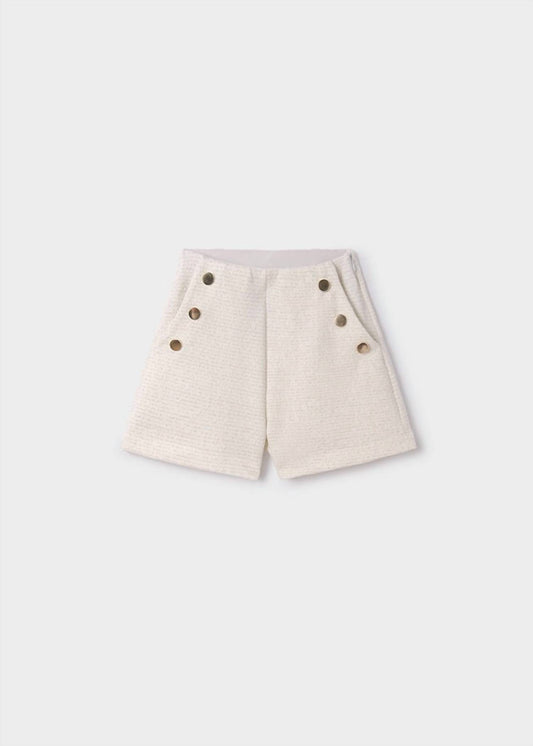 Mayoral - Gold Button Shorts