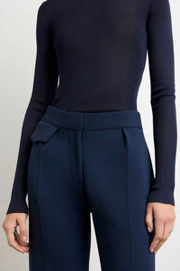 Brandon Maxwell - Cecily Tailored Knit Trousers