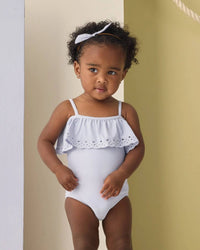 Rylee + Cru - Girl's Off-the-shoulder One-piece